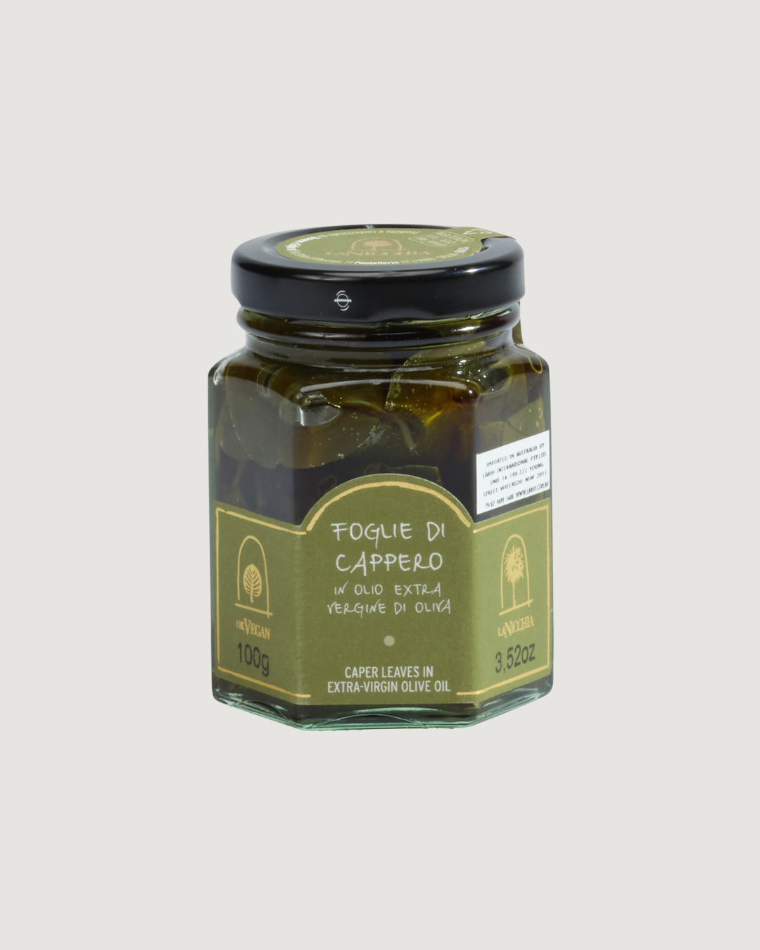 La Nicchia Caper Leaves in EVOO
