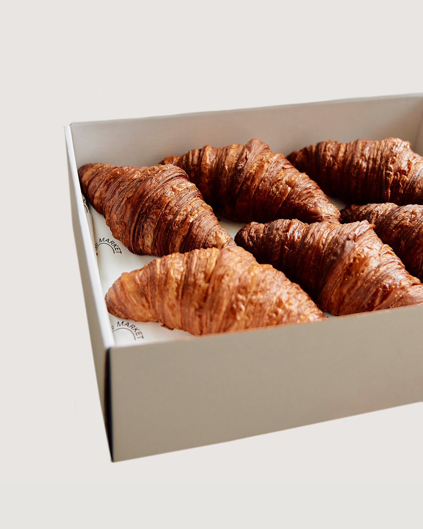Box of six croissants