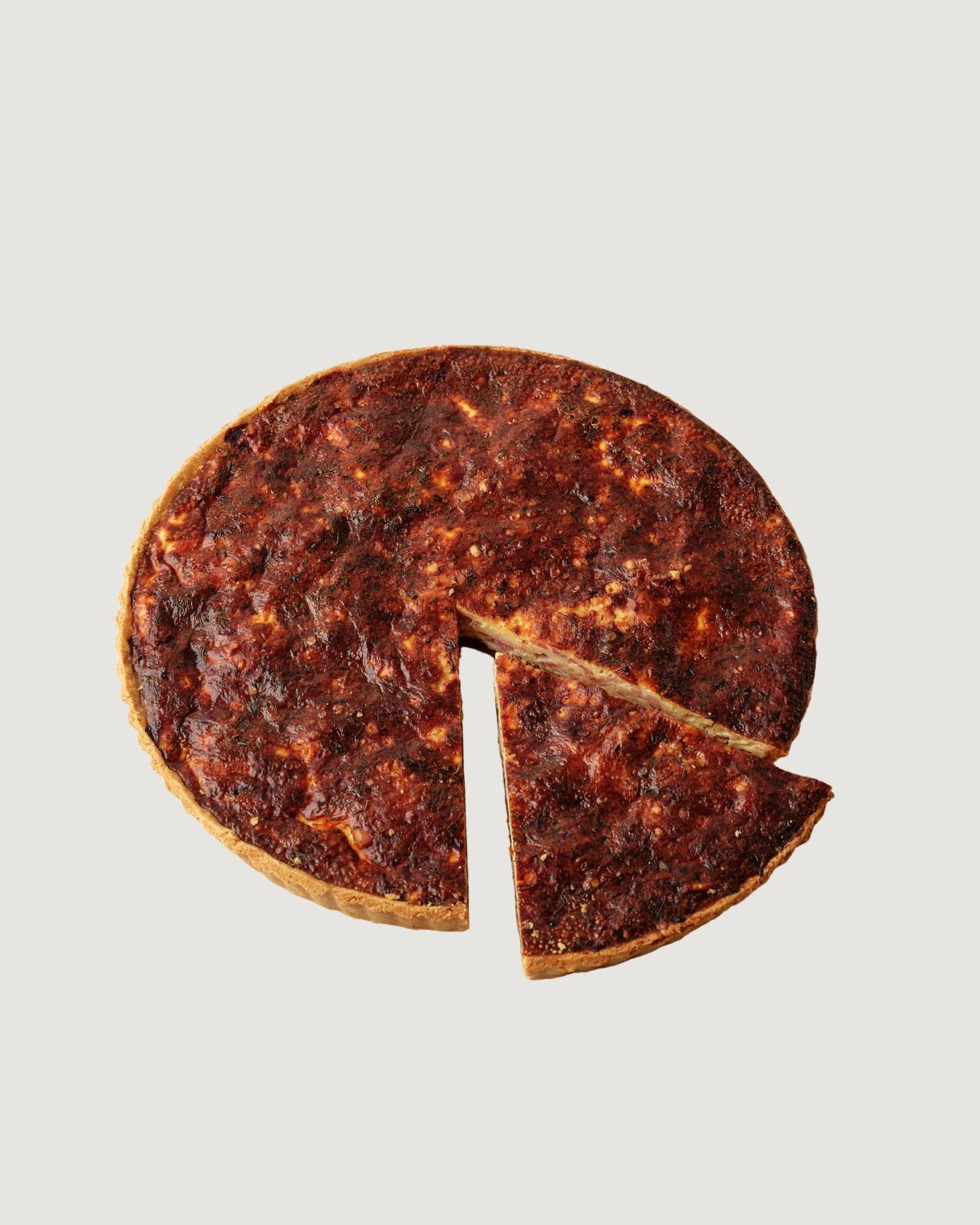 Whole quiche lorraine