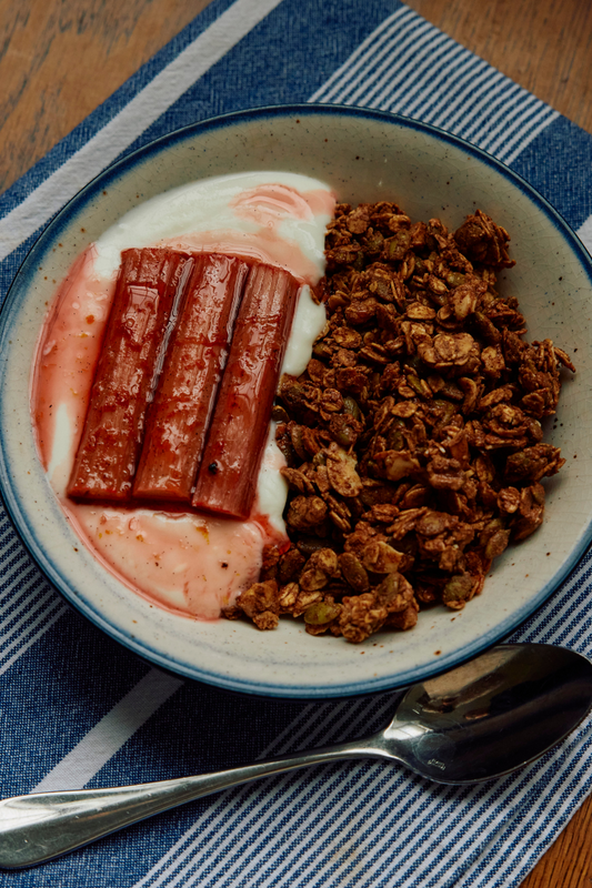 Recipe: Roasted Rhubarb with Verjus