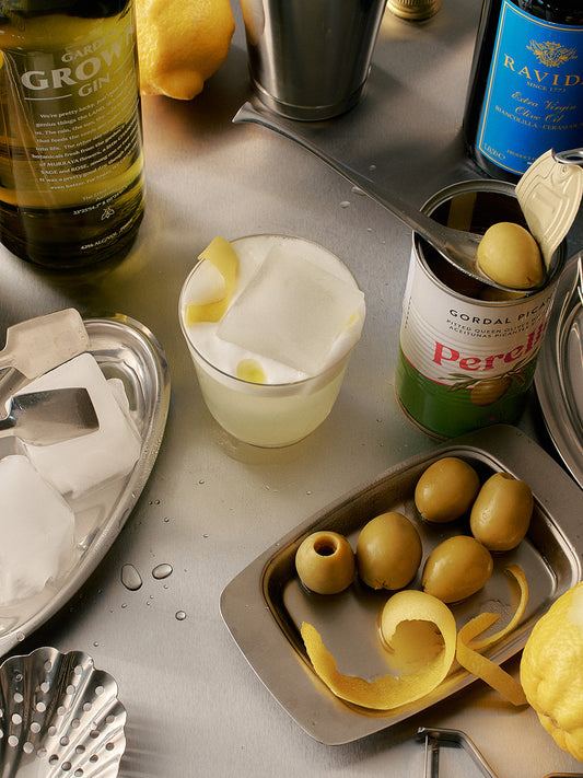 Recipe: Lemon & Olive Sour