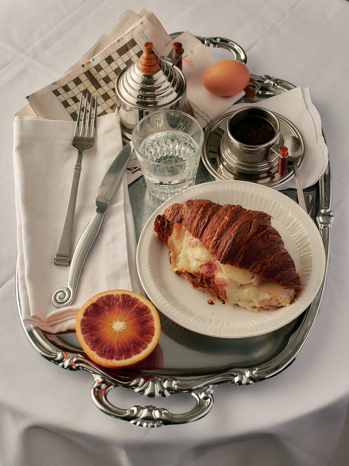 Recipe: Ham & Cheese Croissant