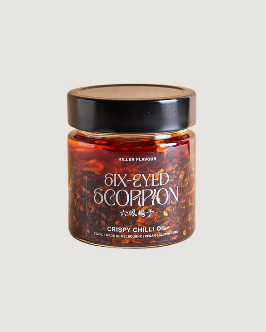 Six Eyed Scorpion Crispy Chilli Oil