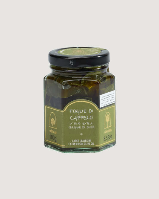 La Nicchia Caper Leaves in EVOO