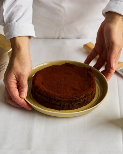 Twice Baked Chocolate Cake for Dad