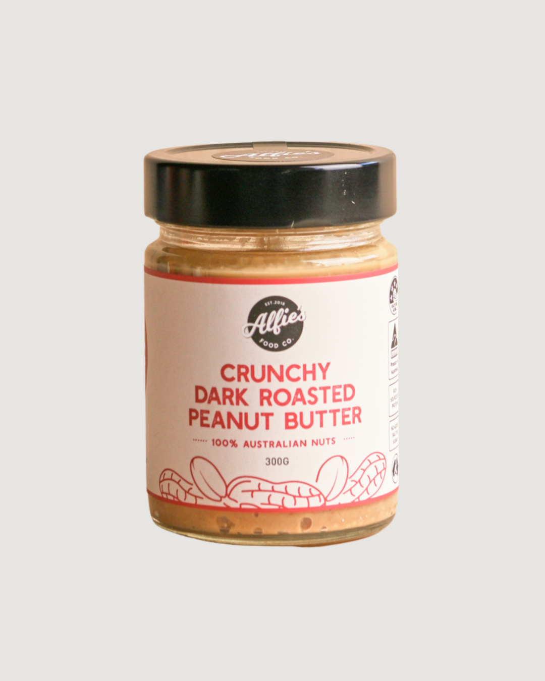 Alfie's Dark Roasted Peanut Butter