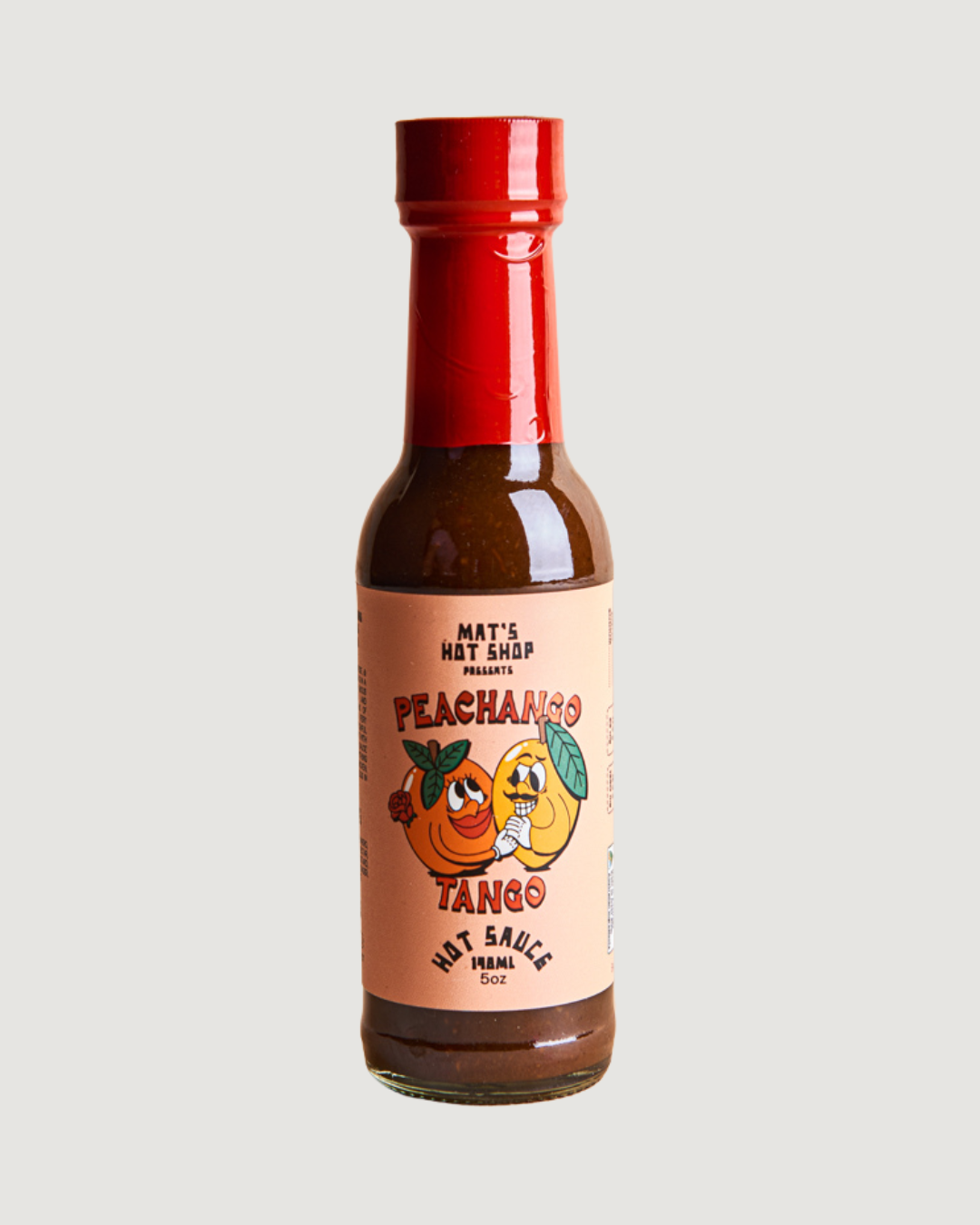 Mat's Hot Shop Peachango Tango Hot Sauce