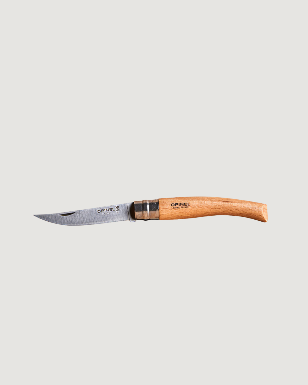 Opinel Beechwood Flick Knife