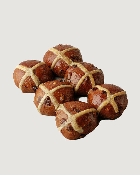 Hot cross buns - box of six
