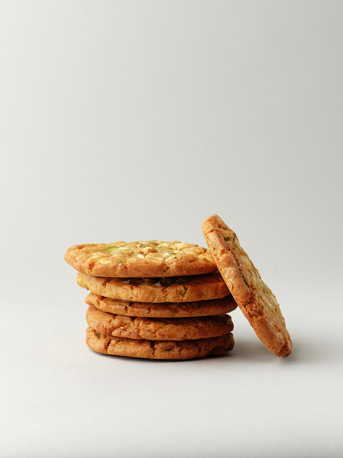 White Chocolate & Pistachio Cookies