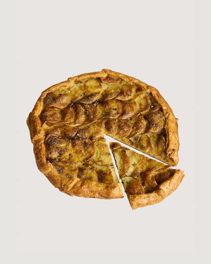 Leek, Gruyere & Potato Galette