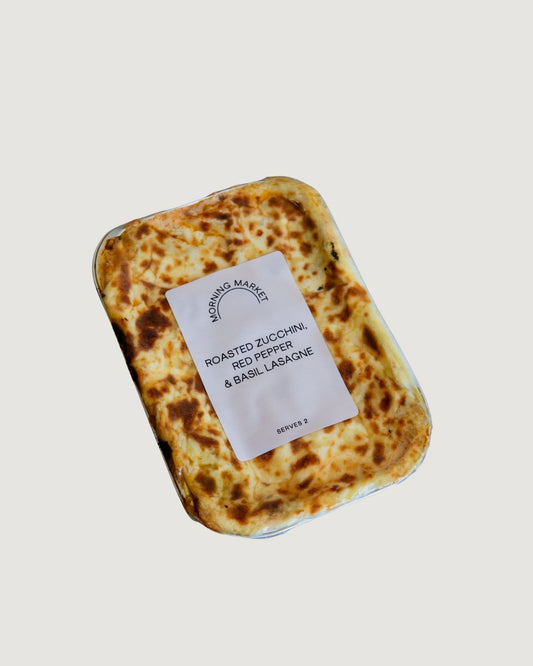 Zucchini, Pepper & Basil Lasagne